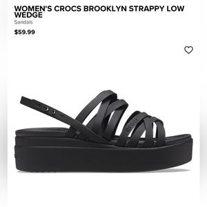 Women’s Crocs Brooklyn Strappy low wedge sandals